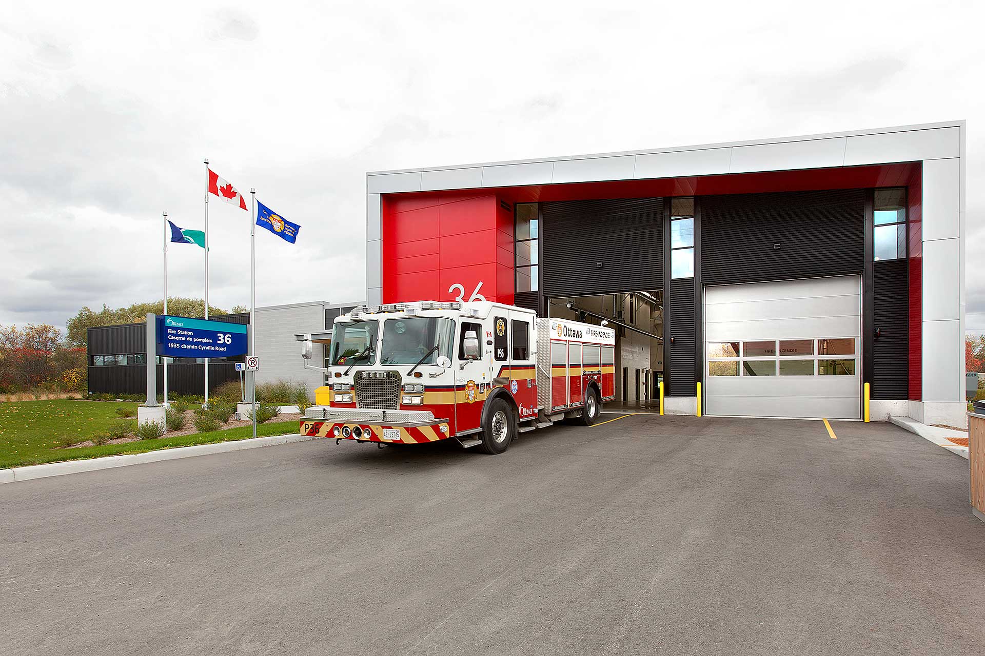 Ottawa Fire Stations 36 and 55 Hobin Architecture